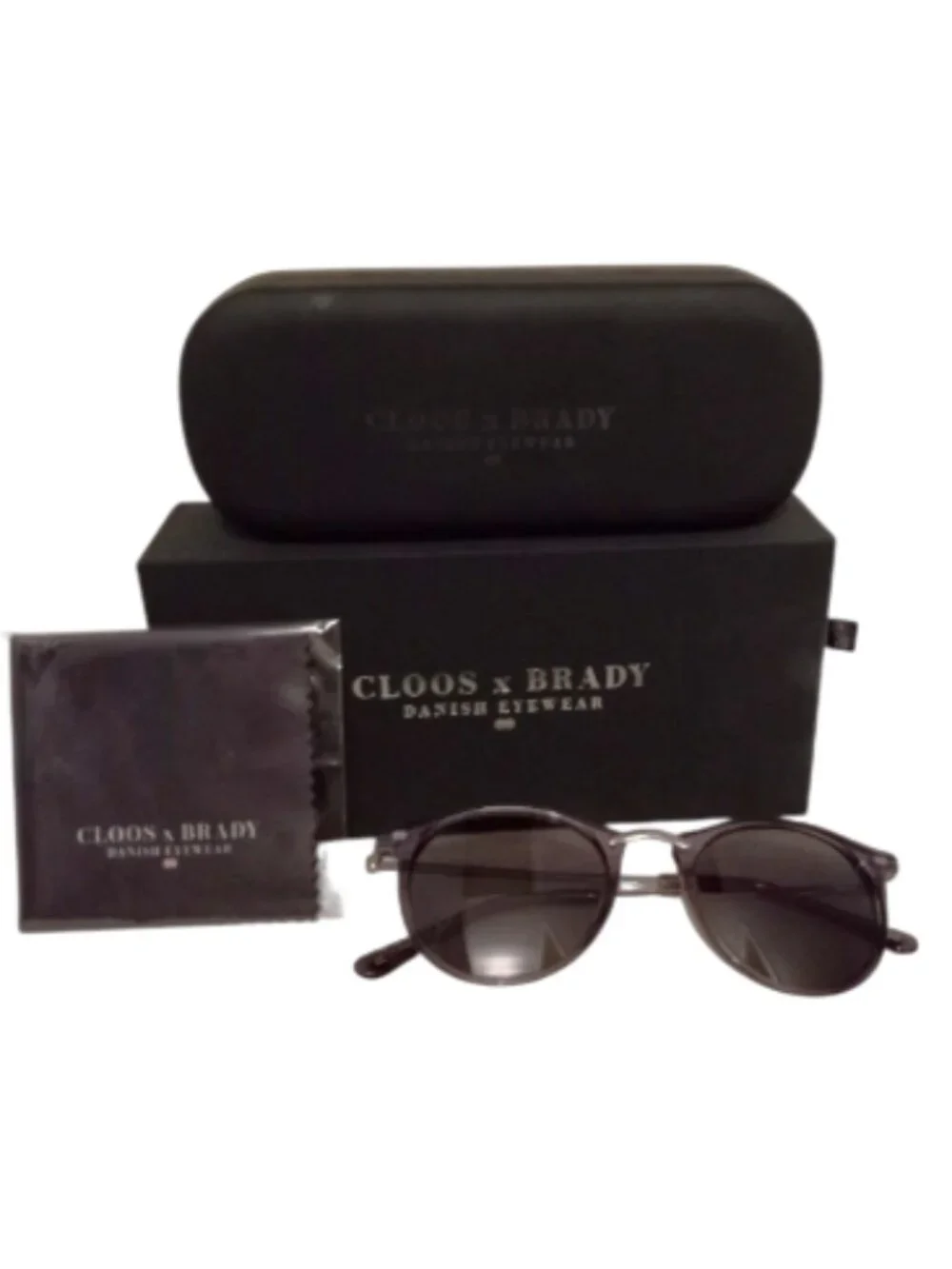 Christopher Cloos x Brady Pacifica Polarized Sunglasses Grey Tonic